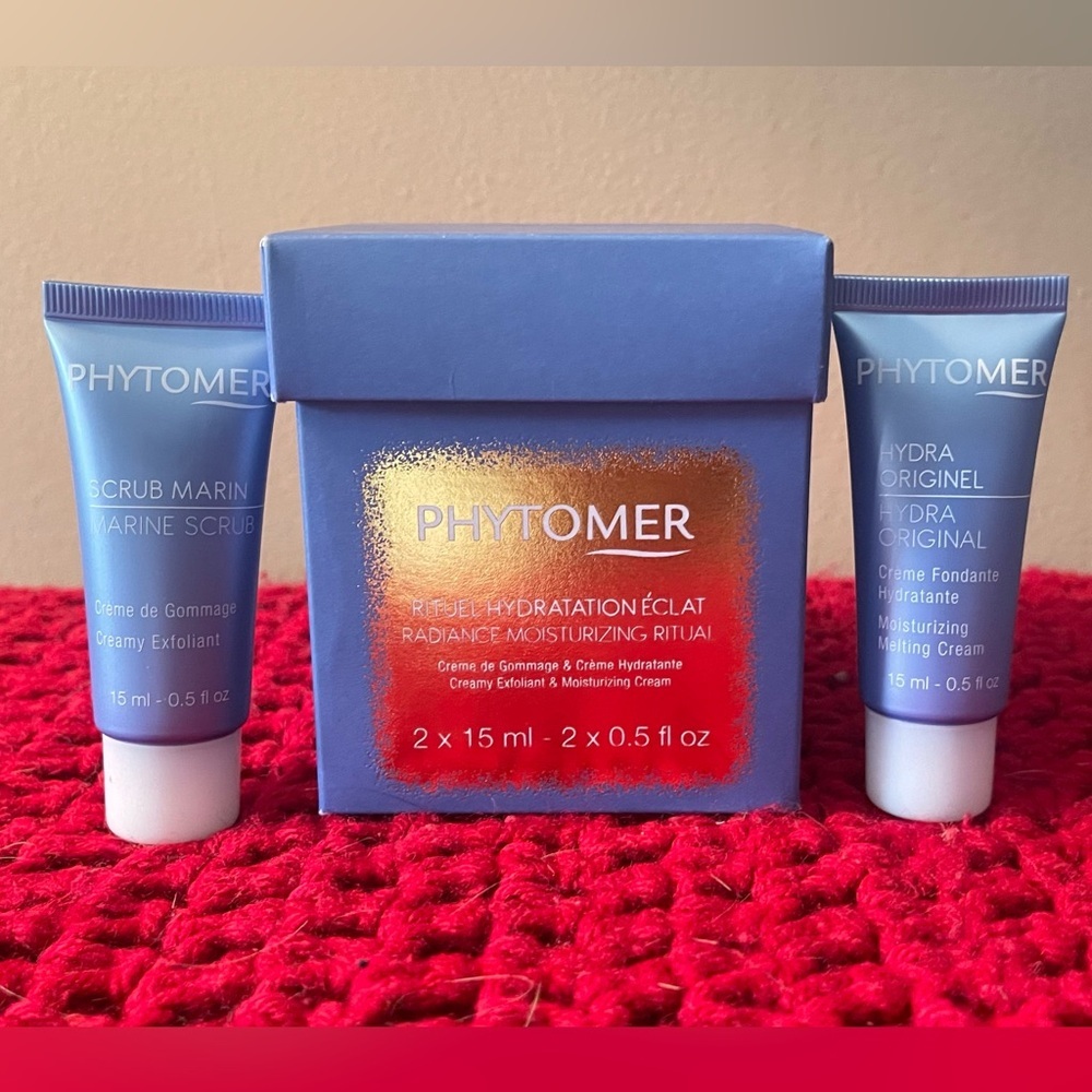 Phytomer Exfoliating and Hydrating Creams- Travel kit